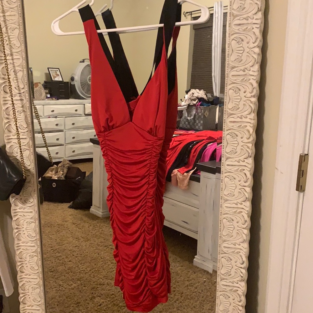 Medium red dress